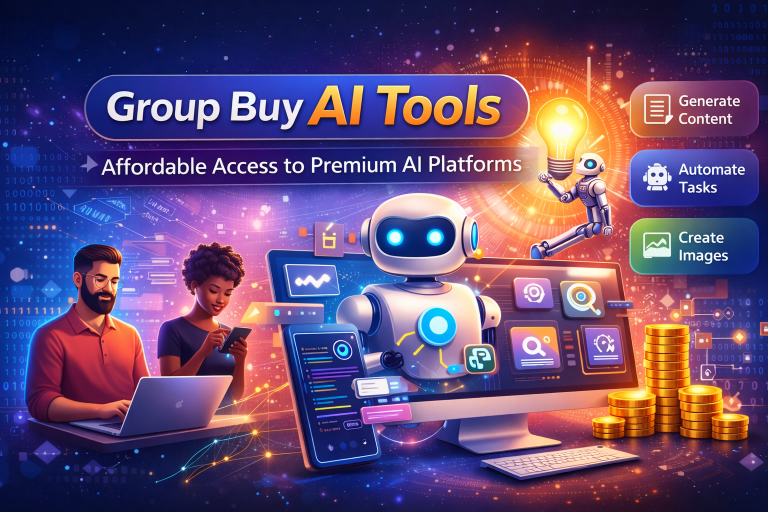 Group Buy AI Tools for Marketers, Creators & Businesses